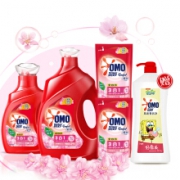 京东PLUS：奥妙全自动樱花洗衣液  6.16kg组套+洗洁精1.1kg*2件