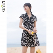 LRUD 4AG6000 女士小雏菊碎花连衣裙