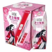 伊利 味可滋芝士莓果牛奶饮品 240ml*4盒/箱*2件