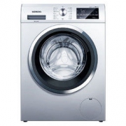 1日预售： SIEMENS 西门子 WM12P2E82W 变频 滚筒洗衣机 10KG 银色