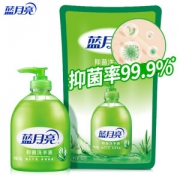 蓝月亮 芦荟抑菌 洗手液 组合装1kg（500g+500g） *6件