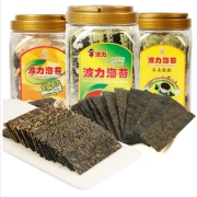 波力海苔   波力海苔夹心脆   80g