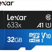 Lexar 雷克沙 633x SDXC UHS-I U3 SD存储卡 32GB