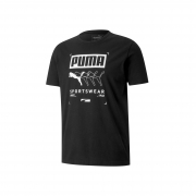 19日0点： PUMA 彪马 男子休闲印花圆领短袖T恤 BOX 581908