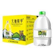 天地精华 天然弱碱性矿泉水 4.5L*4 *3件