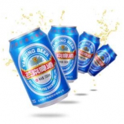 燕京啤酒 11度 蓝听啤酒330ml*24听整箱装
