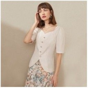 范思蓝恩 Z201037 女士雪纺衬衫