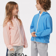 厚度仅0.2mm UPF50+：蕉下 空气系列 儿童防晒服 6色