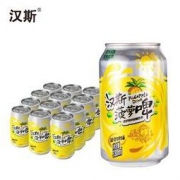 Hunt's 汉斯 菠萝啤碳酸饮料 330ml*12瓶