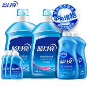蓝月亮 亮衣护色 低泡易漂洗衣液 机洗+手洗家庭套装 薰衣草香 14.48斤装