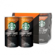 星巴克（Starbucks）星倍醇 焦香玛奇朵味 浓咖啡饮料 228ml*6罐分享装 *3件