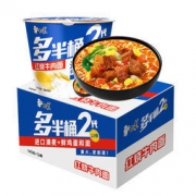 白菜价：白象 新版多半桶多口味方便面 6桶