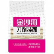京东PLUS会员： 金沙河 刀削挂面 1kg *3件