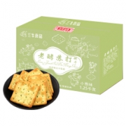 三牛 老酵苏打饼干 小葱味 1250g/箱*7件
