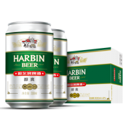 哈尔滨 醇爽9度啤酒 330ml*24听