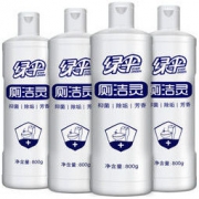 绿伞 洁厕灵800g*4瓶 洁厕液 洁厕剂 厕所去味马桶清洁剂洁厕宝洁厕精 *3件