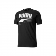 19日0点： PUMA 彪马 REBEL BOLD 582772 男子休闲印花短袖T恤