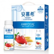 伊利 安慕希 希腊风味酸奶 草莓+燕麦 200g*10瓶/箱 *3件