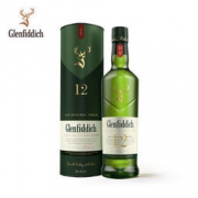 Glenfiddich 格兰菲迪 12年苏格兰达夫镇单一麦芽威士忌 700ml/瓶 *2件