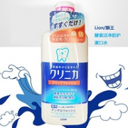 日本进口，抑菌除臭防蛀牙：450mlx4件 狮王 齿力佳 酵素洁净防护漱口水