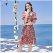 3COLOUR 三彩 B022801L02 女款复古连衣裙 *2件