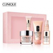 CLINIQUE 倩碧 水嫩保湿套装（ 面霜50ml+喷雾30ml+睡眠面膜30ml+眼霜5ml）
