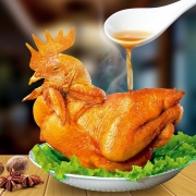 京东PLUS会员：LaoXianShengFood老先生食品 德州五香扒鸡 600g*4件
