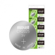 Maxell 麦克赛尔 CR2025 通用钮扣电池 5粒装