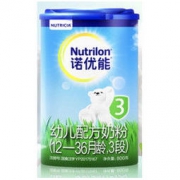 Nutrilon 诺优能 婴儿配方奶粉 中文版 3段 800g 4罐