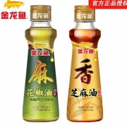 百亿补贴： 金龙鱼 花椒油100ml+金龙鱼芝麻油100ml