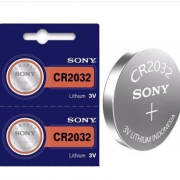 SONY 索尼 CR2032 纽扣电池 2粒装