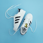 adidas 阿迪达斯 三叶草 SUPERSTAR 中性金标贝壳头休闲鞋