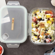 iCook 高硼硅玻璃饭盒 无隔 860ml 送保温包 16.8元包邮（需用券）