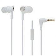 audio-technica 铁三角 ATH-CK350iS 耳机 白色 入耳式