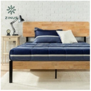 ZINUS 际诺思 双人靠背铁架床 1.5m