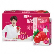 蒙牛 酸酸乳乳味饮品（草莓味）250ml×24盒 新老包装交替发货 *3件