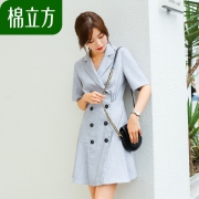 MEFOUND 棉立方 19CE1233 女士复古连衣裙