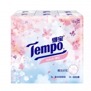 Tempo得宝  樱花味印花手帕纸 *2件