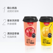 生和堂 蔓越莓百香果龟苓膏 230gx4杯x2件