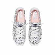 10日0点： Skechers 斯凯奇 113109 一脚蹬印花帆布鞋