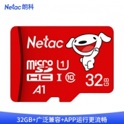 Netac 朗科 JOY联名款 TF(MicroSD)存储卡 32GB