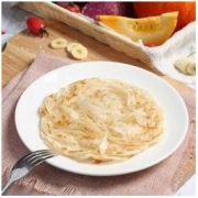 俏侬 手抓饼 原味 烘焙食材2000g 20片/盒 培根火腿伴侣 西式烘焙 冷冻 *6件