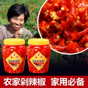 国家重点农业龙头企业：军杰 湖南农家自制剁辣椒酱 500g
