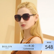 暴龙 2020新 女蝶形大镜框太阳镜 高清偏光太阳镜