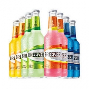 冰锐（Breezer）洋酒 4.8°朗姆预调酒 缤纷四口味8瓶组合装 275ml*8 *3件