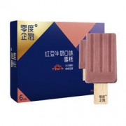 零度企鹅 红豆牛奶口味 雪糕 冰淇淋48g支*6支/盒 *7件