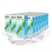 新西兰进口 纽仕兰Theland部分脱脂牛奶 3.5g蛋白质 250ml*24盒 （家庭装） *2件