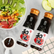 好太太 日式和风油醋汁215ml×2两瓶 低脂肪轻卡路里