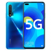 华为 HUAWEI nova 6 5G 105°前置广角双摄 超感光暗拍 麒麟990芯片 8GB+128GB苏音蓝全网通双卡双待