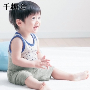 SENSHUKAI 千趣会 女童护肚五分居家裤 29元